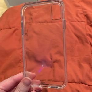 Casetify clear iPhone XR case